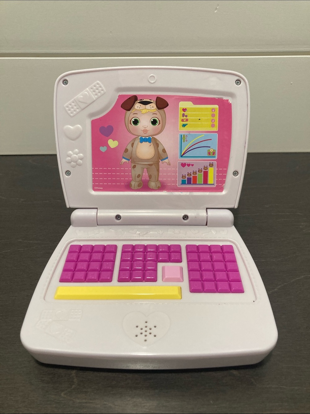 Disney Doc McStuffins Baby All-In-One Nursery Laptop Toy-Lights & Sounds Works